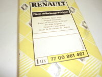 NEU Original Renault Keilriemen Keilrippenriemen 7700861467 | 27/801