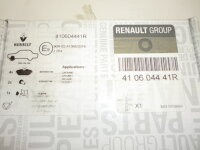 NEU Original Renault - Bremsbel&auml;ge Bel&auml;ge 410604441R | G3C295