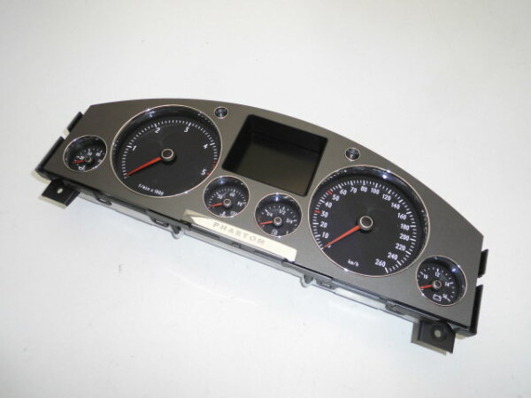 Original VW Phaeton 3D Kombiinstrument Tacho Tachometer 3D0920882N