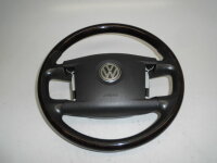 Original VW Phaeton 3D Touareg Lenkrad Wurzelholz dunkel Anthrazit 3D0419091AA 3D0880201CF