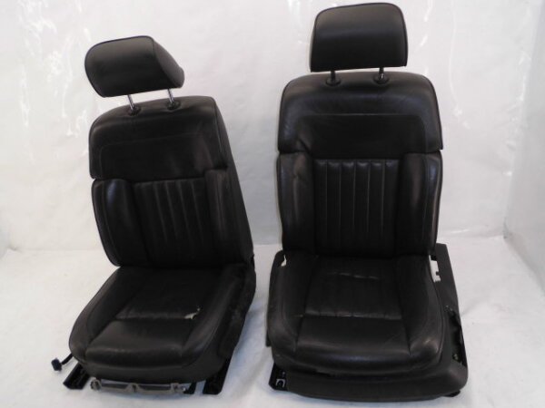 Original VW Phaeton 3D Sitze Ledersitze vorne Fahrer- und Beifahrersitz