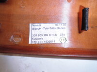 Original VW Phaeton 3D Holz Dekorleisten Dekorblenden Holzdekor