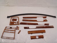 Volkswagen Phaeton 3D HOLZ Satz Dekorleiste Zierleiste Leiste Kastanien 3D4867101F