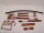 Volkswagen Phaeton 3D HOLZ Satz Dekorleiste Zierleiste Leiste Kastanien 3D4867101F