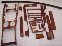 Original VW Phaeton 3D Satz Holzdekorleisten Dekorleisten Holzleisten Eukalyptus