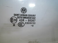 Original VW Phaeton 3D Scheibe Türscheibe HR hinten rechts Doppelverglasung