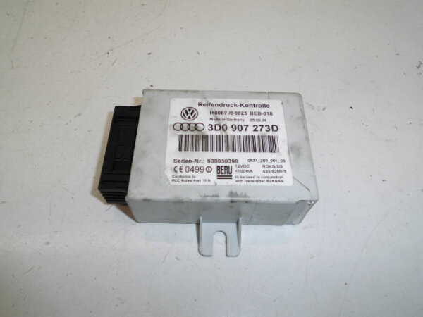 Original VW Phaeton 3D  Steuergerät Reifendruck Kontrolle BERU 3D0907273D