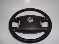 Original VW Phaeton 3D Touareg 7L Lenkrad Holz Nussbaum 3D0419091R