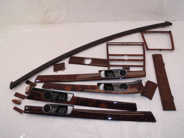 Original VW Phaeton 3D HOLZ Satz Dekorleiste Zierleiste Leiste Nussbaum