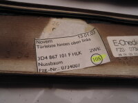 Original VW Phaeton 3D HOLZ Satz Dekorleiste Zierleiste Leiste Nussbaum