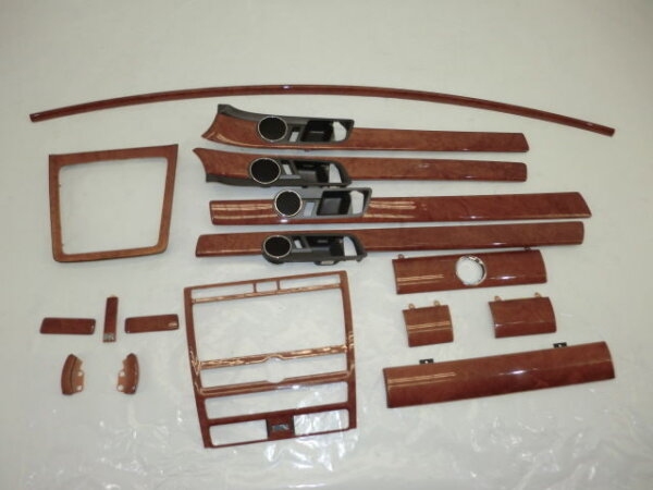VW Phaeton 3D 5.0 V10 Holz Dekorleisten Zierleiste Blende 16 Stück   A3A12228